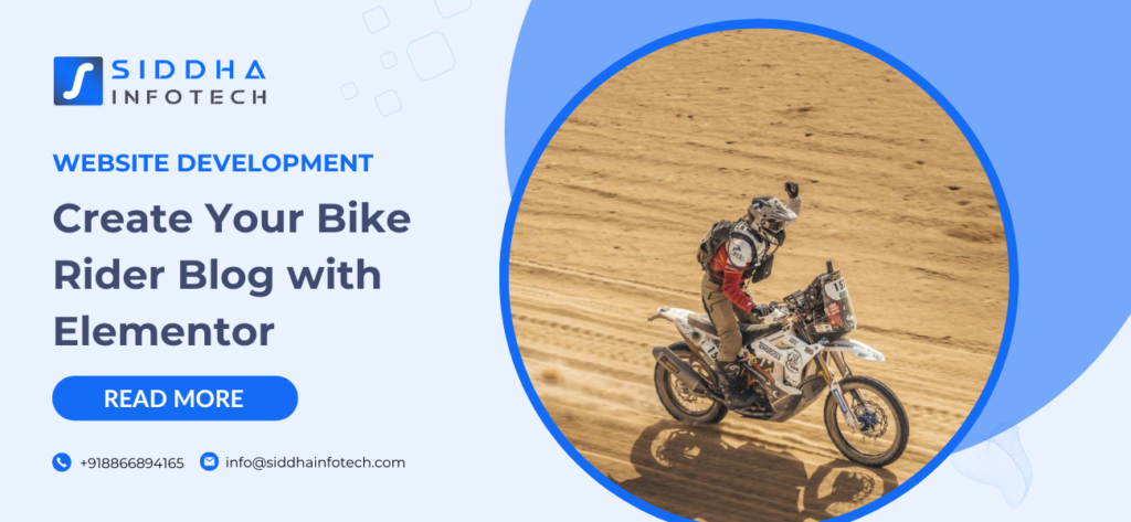 Siddha_Infotech_create_your_bike_rider_blog_with_elementor