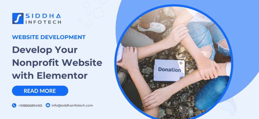 Siddha_Infotech_develop_your_nonprofit_website_with_elementor