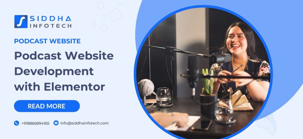 Siddha_Infotech_podcast_website_development_with_elementor