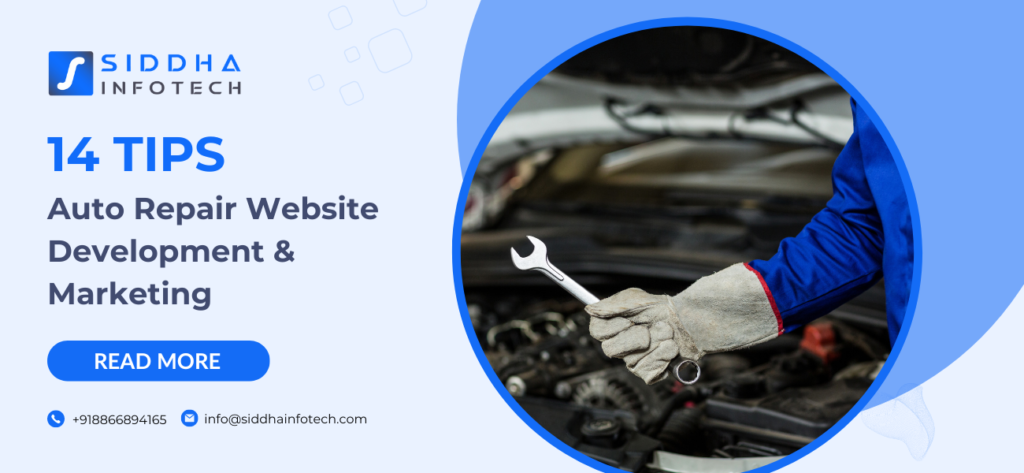 Siddha_Infotech_14_Tips_Auto_Repair_Website_Development_&_Marketing